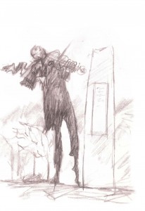 B Fid sketch